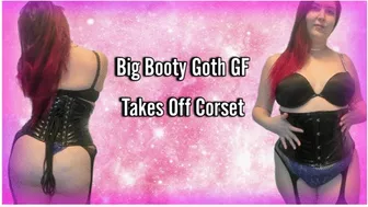 Clips 4 Sale - Big Booty Goth GF Takes Off Corset