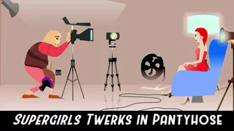 Clips 4 Sale - Supergirl Twerks In Pantyhose