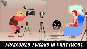 Clips 4 Sale - Supergirl Twerks In Pantyhose And Boots