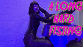 4K - A Long Hard Double Fisting with Mistress Patricia @mazmorbidfetish #fisting