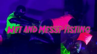 Clips 4 Sale - Wet and Messy UV Anal Fisting with Lady Valeska @mazmorbidfetish #fisting #anal