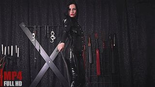 Clips 4 Sale - Shiny Catsuit And A long Bullwhip (FULL HD) – Lady Amira