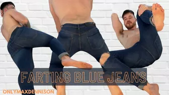 Clips 4 Sale - Farting In Different Positions In Blue Jeans