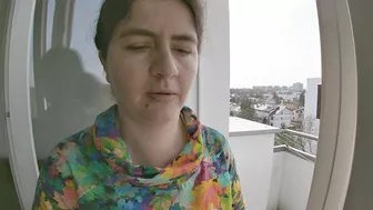 Clips 4 Sale - Smoking Bubbles And Smoke Into Your Face, Spitting Too
