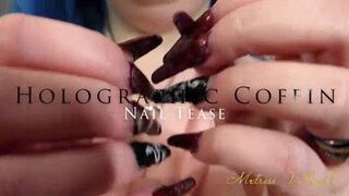 Clips 4 Sale - Holographic Coffin Nail Tease (wmv)
