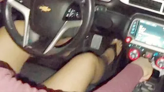 Clips 4 Sale - Black Wedge Flip Flop & Barefoot Camaro Drive