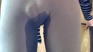 Audible Wetting and Messing My Leggings