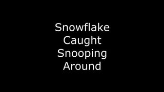 Clips 4 Sale - Snowflake in Caught Snooping Around