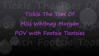 Clips 4 Sale - Tickle The Toes Of Miss Whitney Morgan - wmv