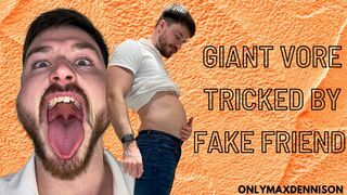 Clips 4 Sale - Macrophilia - giant vore tricked by fake friend