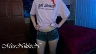 Clips 4 Sale - Jesus knows you have a small dick