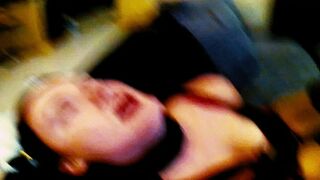 Bad Kitty Violet Spice is given a bound orgasm then a facial