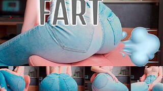 Clips 4 Sale - Farting jeans! Fart for you and a little humiliation