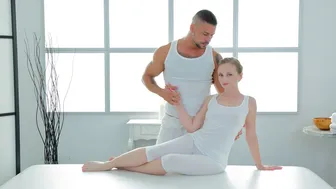 Massage Rooms - Trainee Gets First Hand Experience