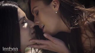 Straight Teen Anya Krey Seduced by Young Lesbian Sabrisse