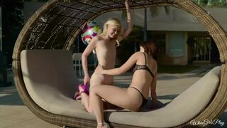 Charlotte Stokely , Jenna Sativa in Lingerie Party