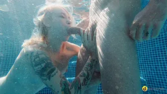 Dane Jones - Cute Blonde Skinny Dip Pool Sex