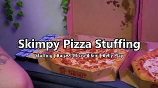 Clips 4 Sale - Skimpy Pizza Stuffing