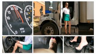 Clips 4 Sale - Exclusive premiere: hard revving in Freightliner truck