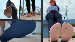 Clips 4 Sale - Stepping on tiny men - Colossal Canela - Latin Giantess SFX