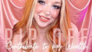 Clips 4 Sale - Contribute to My Wealth