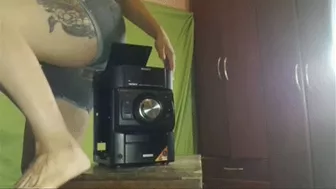 Clips 4 Sale - Jazmin Destroys Stereo With Her Huge Tits And Her Mighty Ass WMV SD 480 CAMERA 2