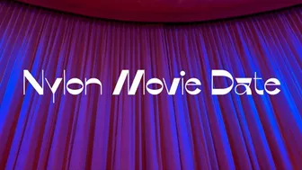 Clips 4 Sale - Shoeplay In Nylons At The Movies