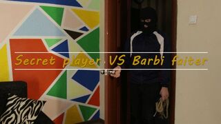 Secret Player sport men vs Barbie Fighter