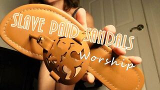 Clips 4 Sale - Slave Paid Sandals TB