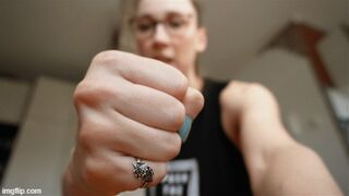 Clips 4 Sale - Kiss my fists loser