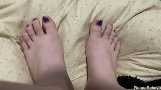 Clips 4 Sale - Worship my feet, Toenail panting and foot fucking JOI 1080p