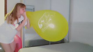 Alla makes B2P two 16" balloons!!!
