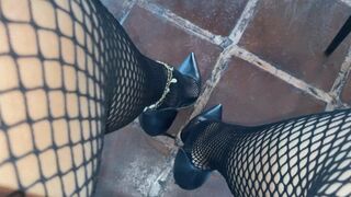 Milah Arches Captured in my Sexy Fishnets