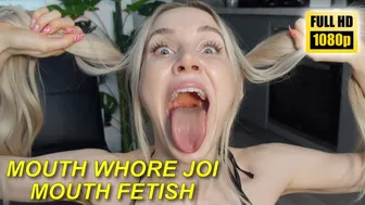Clips 4 Sale - Mouth Whore JOI Mouth Fetish HD