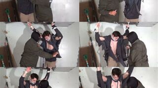 Clips 4 Sale - Freshman and the Creepy Janitor - Part 1 - High Def