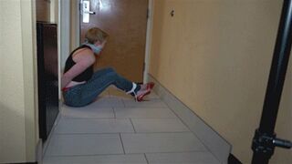 Clips 4 Sale - 2304ISABELLA-Tied so tight her panties were coming out of her jeans