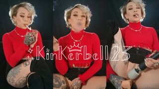 Clips 4 Sale - Smoking and squirting wearing Red jumper