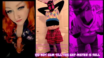 Clips 4 Sale - Do Not Cum Till The Gay Meter Is Full