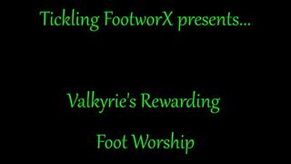 Clips 4 Sale - Valkyries Rewarding Foot Worship