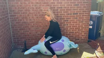 Clips 4 Sale - Inflatable smoking destruction HD
