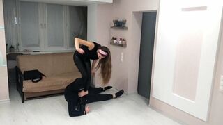 Clips 4 Sale - Grabs my ankles and tries to knock me to the floor (custom video)