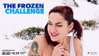 Clips 4 Sale - The Frozen Challenge (4K): freezing in the snow