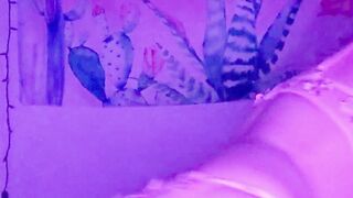 Clips 4 Sale - Masturbating with Vibrator and Kitten Tail Butt Plug