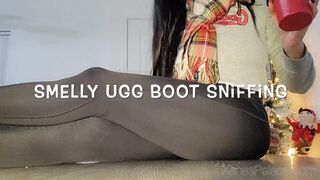 Clips 4 Sale - Smelly Ugg Boot Sniffing