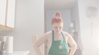 Clips 4 Sale - Naughty Barista Punishes Bad Employee