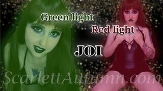 Clips 4 Sale - Green light, Red light JOI MP4