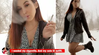 Clips 4 Sale - I Couldn't Wait to Smoke (or to wear this cute lil outfit for you)