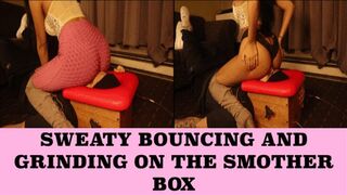 Princess Kylie - Sweaty Bouncing and Grinding on The Smother Box - {HD 1080p}