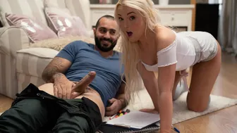 Dane Jones - Horny Blonde Blows Spanish Tutor