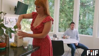 Giving my Redhead Stepmom Penny Pax the Creampie she Deserves